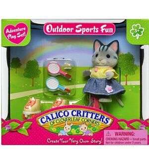 Calico Critters Outdoor Sports Fun New in Box
